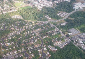 Our house is somewhere in there in the lower-left quadrant.