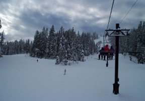 On the Silver Fur lift