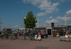 Teerenranta restaurant on the shores of Lake Vesijärvi