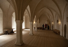 The king's state room, where the king stayed while visiting Turku.