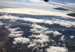 Bellevue and 520 bridge going across Lake Washington to Seattle