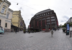Walking around Helsinki
