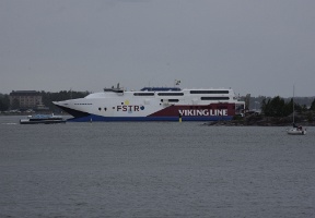 Viking Line's catamaran ferry that travels between Helsinki and Tallinn